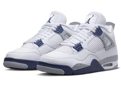 jordan 4 navy blue zalando|jordan 4 navy blue stockx.